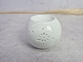 Hornito ceramica redondo calado